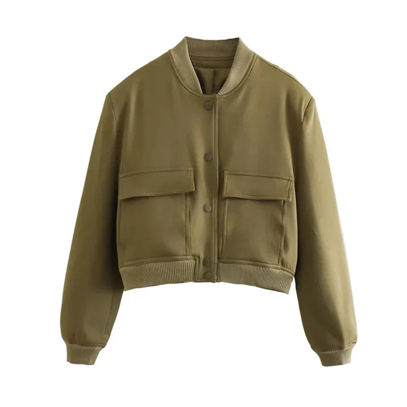 Nova Luxe Women's Bomber Jacket - Image 3