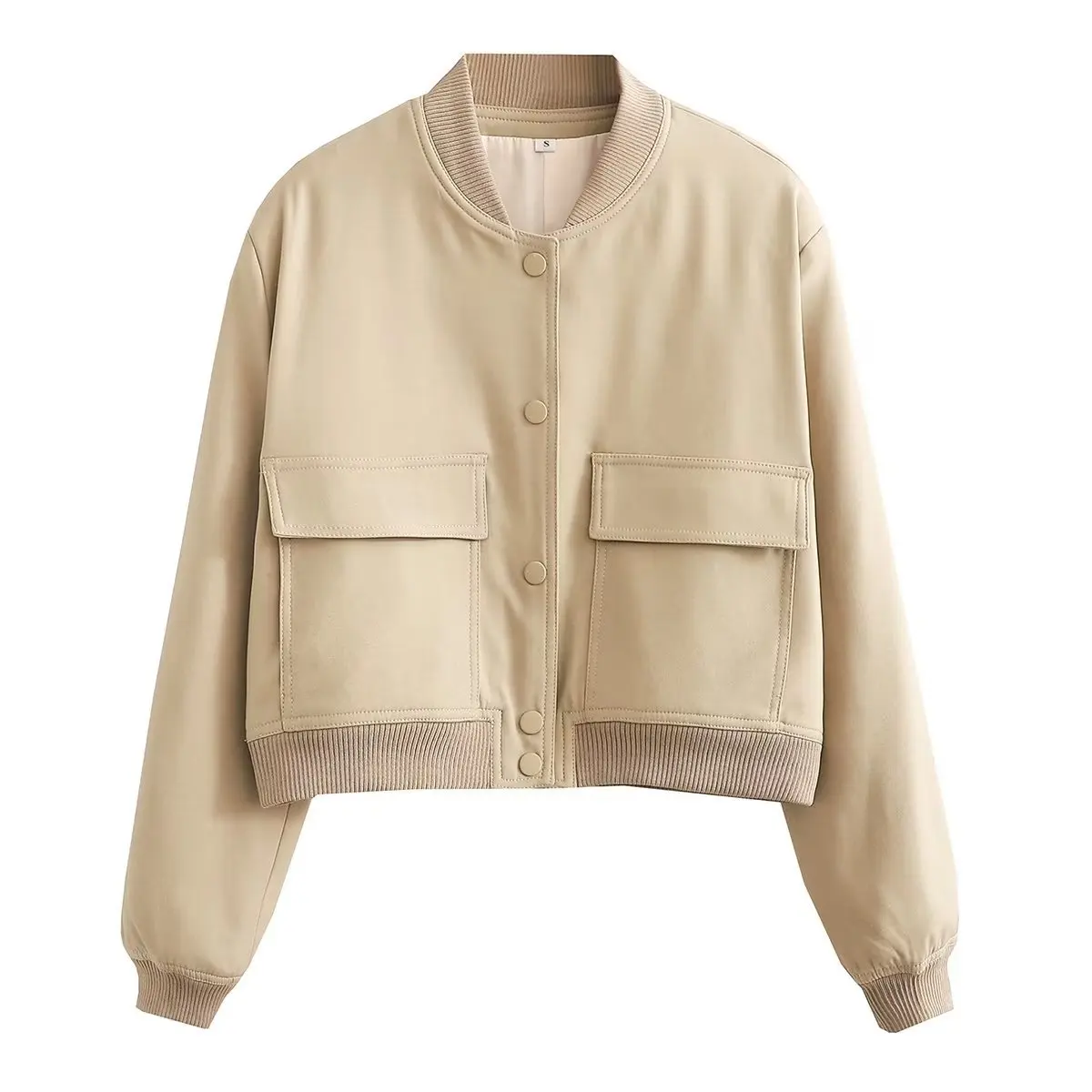 Nova Luxe Women's Bomber Jacket - Image 5