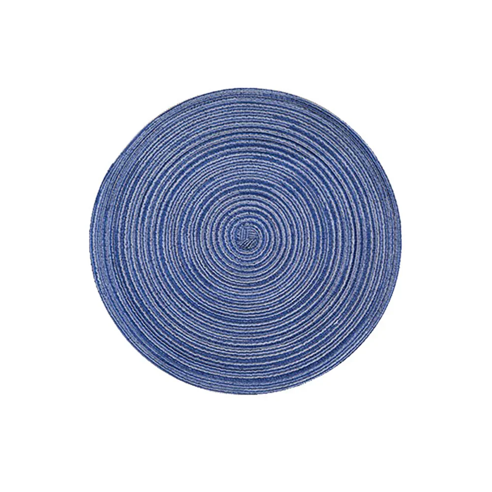 Round Woven Placemats in Vibrant Colours for Stylish Dining - Image 8