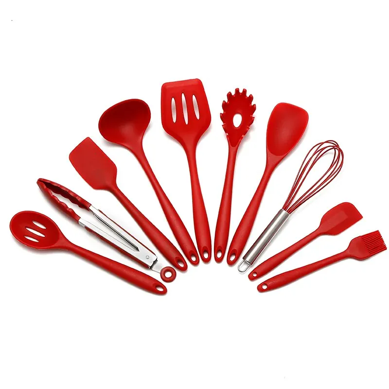 Silicone Utensil Set 10pcs - Image 4